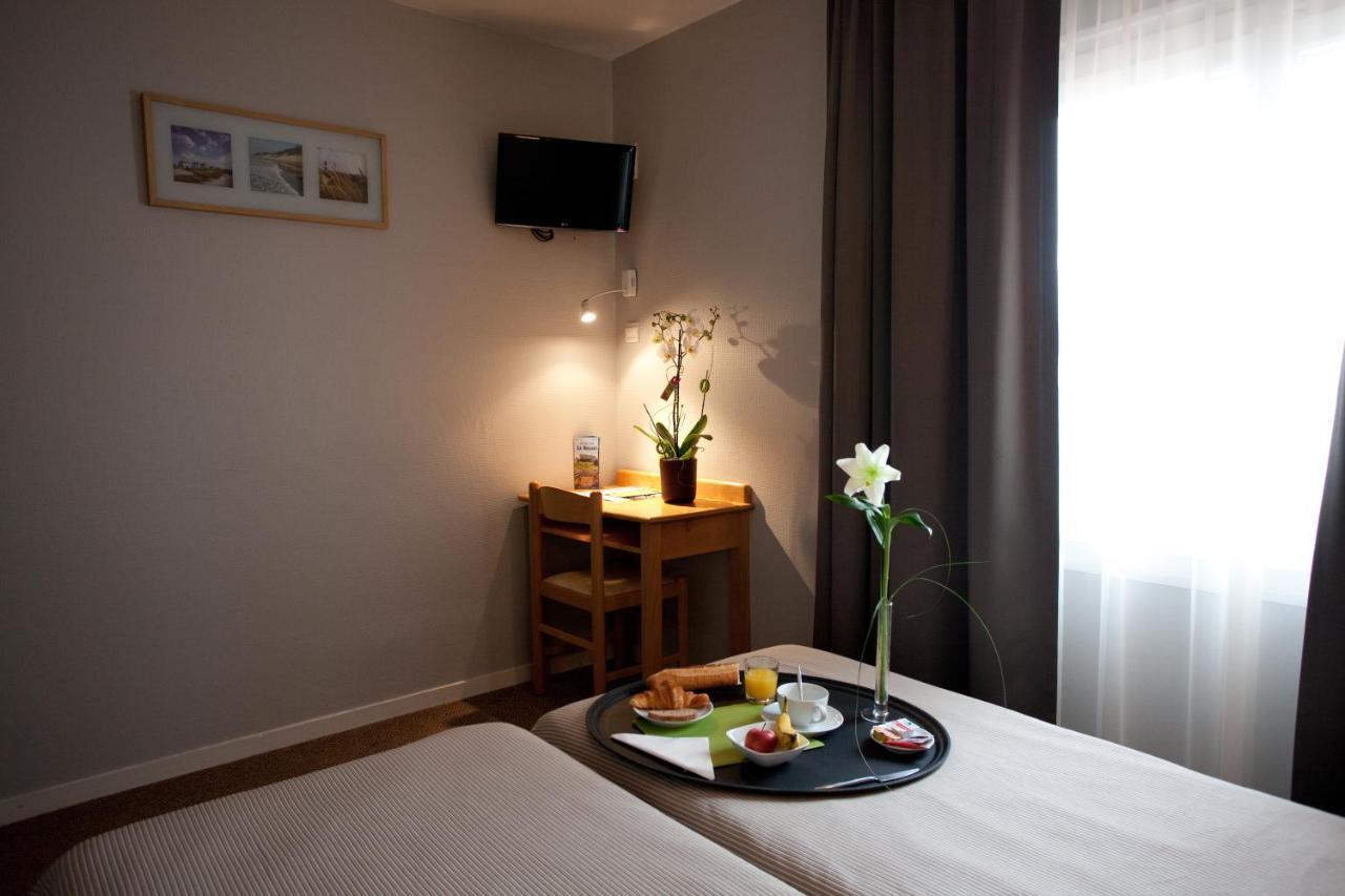 Logis Hotel Le Relais Біскарросс Номер фото