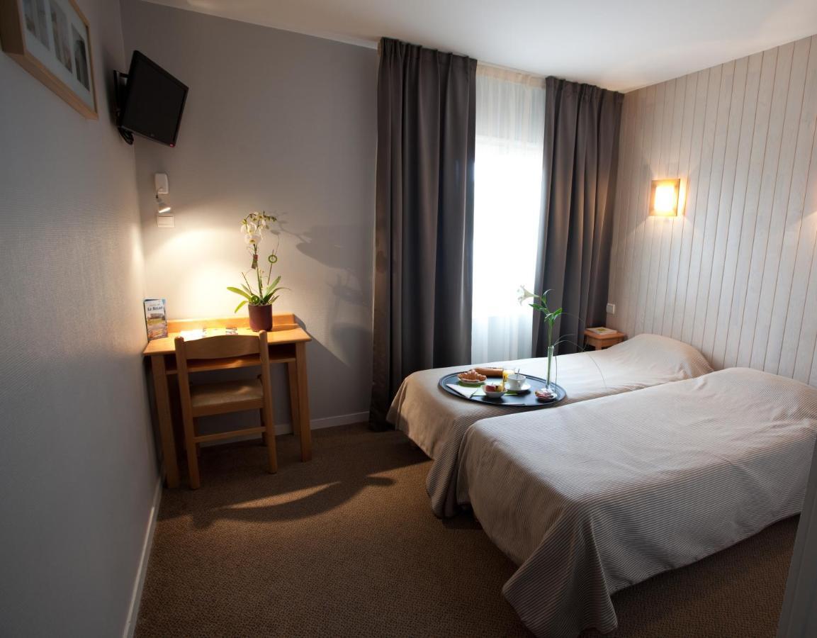 Logis Hotel Le Relais Біскарросс Номер фото